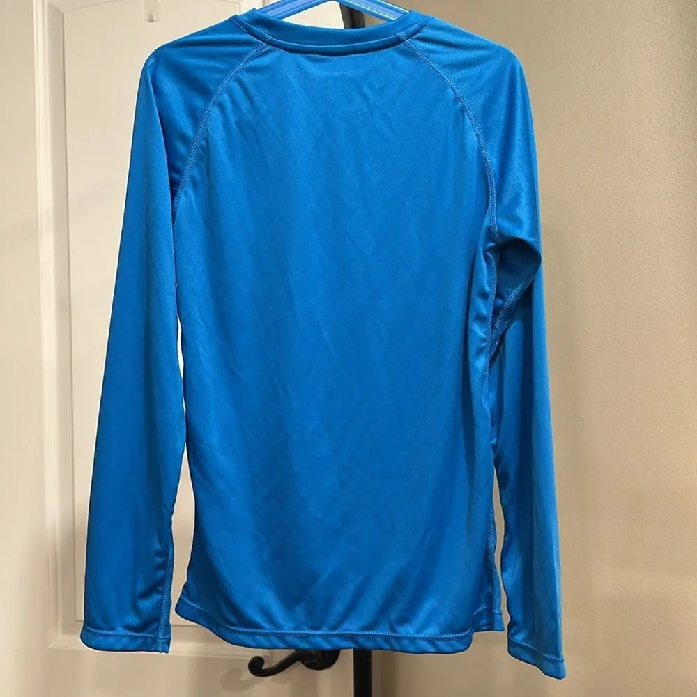 Willit Boy’s Long Sleeve Rash Guard Blue NEW Medium